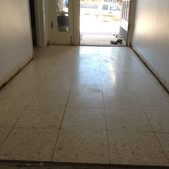 1st Choice Green Clean - Terrazzo Clean & Polish Before - Carpet Cleaning Near Me - Long Beach, California