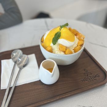 Nostimo Cafe & Tea - Mango bingsoo - Coffee & Tea Near Me - Westminster, California Nostimo Cafe & Tea - Mango bingsoo - Coffee & Tea Near Me - Westminster, California