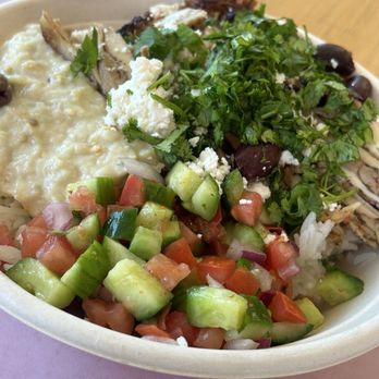 Zankou Chicken - Zankou Chicken - Tarna Bowl - Mediterranean Near Me - Long Beach, California