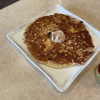 Chicken Run - Apple Cinnamon Pancake - Breakfast & Brunch Near Me - Lubbock, Texas Chicken Run - Apple Cinnamon Pancake - Breakfast & Brunch Near Me - Lubbock, Texas