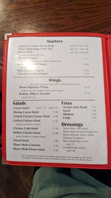 Menu photo 6 The Blazer Pub North Salem, NY