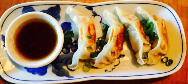 Photo of Izakaya Lounge - San Francisco, CA, US. Potstickers