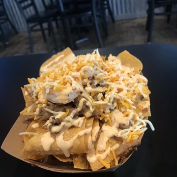 Blue Burro - Surf n turf nachos - Salad Near Me - Long Beach, California