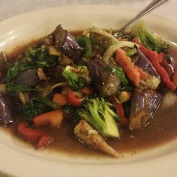 Sukhothai Restaurant - Spicy eggplant...yummo - Thai Near Me - Manchester, Connecticut Sukhothai Restaurant - Spicy eggplant...yummo - Thai Near Me - Manchester, Connecticut