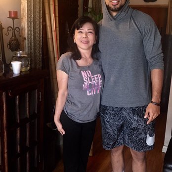 Chaba Thai Spa - Defensive Back Akeem King from Atlanta Falcons visiting the spa - Day Spas Near Me - Burbank, California