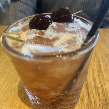 Cafe Bernardo At Pavilions - Cherry sour from the "Signature Cocktails" menu. - New American Near Me - Sacramento, California Cafe Bernardo At Pavilions - Cherry sour from the "Signature Cocktails" menu. - New American Near Me - Sacramento, California