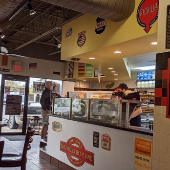 Jimmy John's - Sandwich counter and dining area - Delis Near Me - Gainesville, Georgia