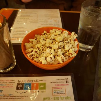 Trail Break - Complimentary seasoned popcorn - Tacos Near Me - Hartford, Vermont