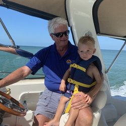 Park Shore Marina - Captain Steve & our son