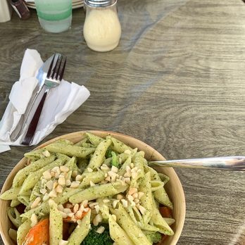 Kula Lodge & Restaurant - Macadamia Nut Pesto Pasta - Breakfast & Brunch Near Me - Kula, Hawaii Kula Lodge & Restaurant - Macadamia Nut Pesto Pasta - Breakfast & Brunch Near Me - Kula, Hawaii