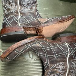 Sharum Shoe Service - "Repaired" boots