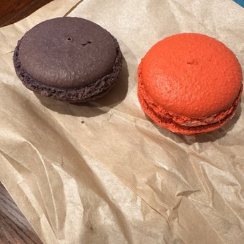 La Patisserie - Lavender macaron & Rose macaron - Desserts Near Me - Austin, Texas