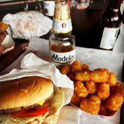 Harrisburg Country Club - Burger, tots, and beer