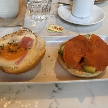The Dirty Apron Delicatessen - Salmon breakfast sandwich - Cafes Near Me - Vancouver, British Columbia The Dirty Apron Delicatessen - Salmon breakfast sandwich - Cafes Near Me - Vancouver, British Columbia