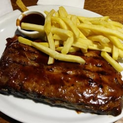 American Prime - Baby ribs with chips