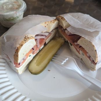 Cella Bagels - Salmon lox bagel - Bagels Near Me - Selden, New York