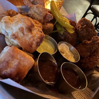 La Lucha - fried chicken + fried shrimp - Seafood Near Me - Houston, Texas
