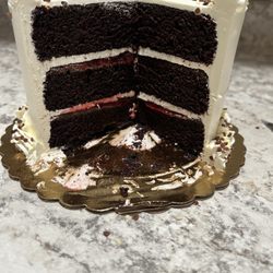 The Crust and Crumb Baking Company - Chocolate raspberry cake