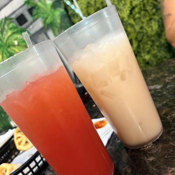 Algo Bueno - Watermelon and horchata Agua refresca - Mexican Near Me - Sacramento, California