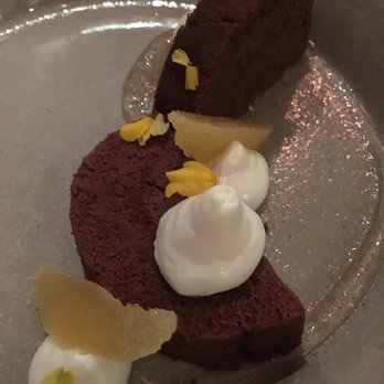 Trestle - Chocolate Roulade Cake (10/30/17) - New American Near Me - San Francisco, California Trestle - Chocolate Roulade Cake (10/30/17) - New American Near Me - San Francisco, California