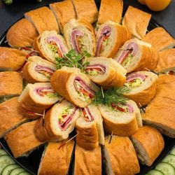 Party sandwiches platter
