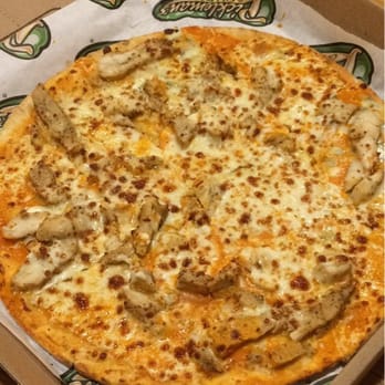 Pickleman's Gourmet Cafe - Buffalo chicken pizza (spicy; make sure you get the homemade ranch) - Sandwiches Near Me - Norman, Oklahoma