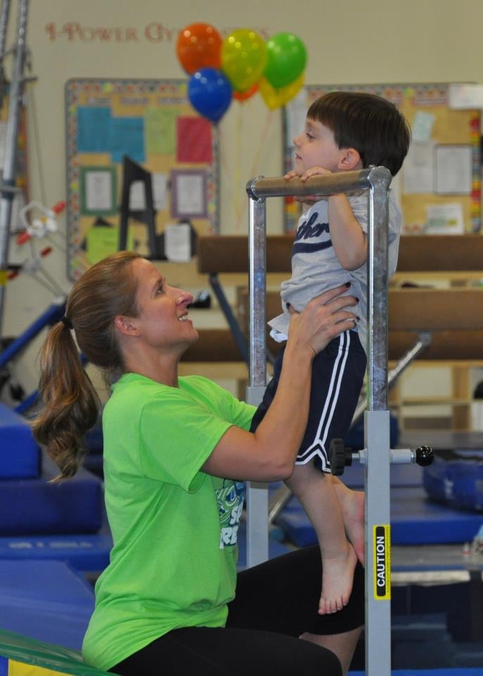 I-Power School of Gymnastics Logo