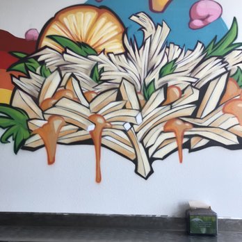 Dab Tacos - Artwork on the walls - Tacos Near Me - Fresno, California Dab Tacos - Artwork on the walls - Tacos Near Me - Fresno, California