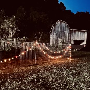 Pizzas & Cream - a fence with a barn in the background - Pizza Near Me - Nebo, West Virginia