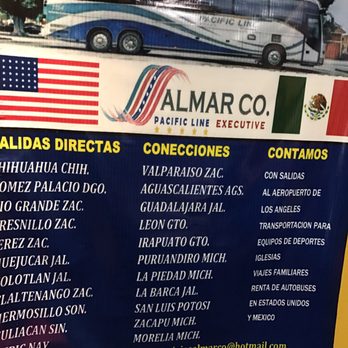 Viajes Almar - Buses Near Me - Oxnard, California