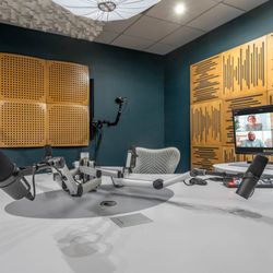 Pro Audio LA - Podcast Room. Available for voice and live stream