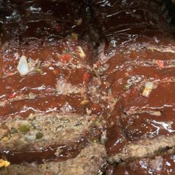 Sweet Poppas Cafe - Meatloaf on souls food Sunday