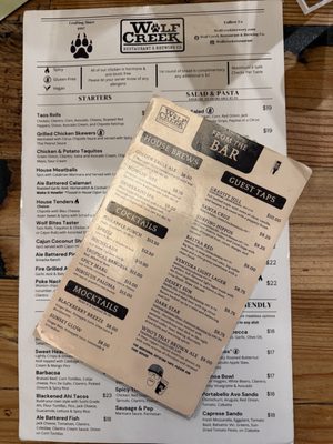 Menu photo 5 Wolf Creek Restaurant & Brewing Co. Valencia, CA