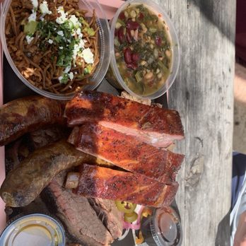 Rosemeyer Bar-B-Q - The rosemeyer sampler - Barbeque Near Me - Spring, Texas Rosemeyer Bar-B-Q - The rosemeyer sampler - Barbeque Near Me - Spring, Texas