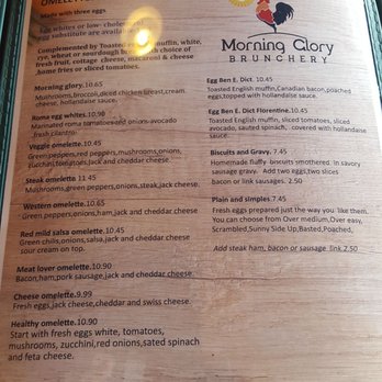 Morning Glory Brunchery - Menu4 - Breakfast & Brunch Near Me - Mesa, Arizona