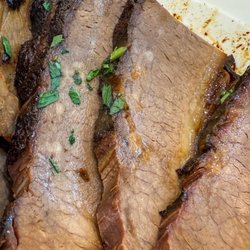 Double Smoked Beef Brisket au jus
