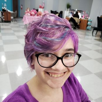 Cut and Polished - GORGEOUS purple & blue hair color...Thank You, Lynn - Hair Salons Near Me - Las Vegas, Nevada