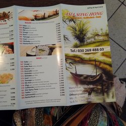 Asia Song Hong - Menu 6