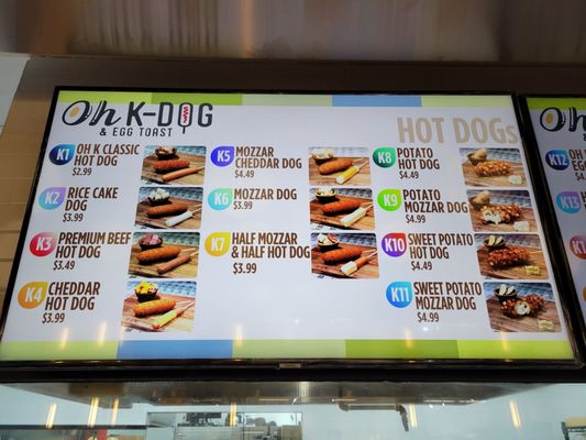 Menu photo 5 Oh K-Dog & Egg Toast Plano, TX Menu photo 5 Oh K-Dog & Egg Toast Plano, TX