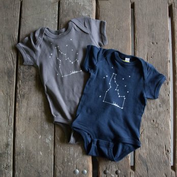 Ladybug Press - Idaho constellation onesies - Screen Printing Near Me Ladybug Press - Idaho constellation onesies - Screen Printing Near Me