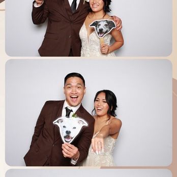 C Snaps Photo Booth - Our personalized wedding template from C Snaps! - Photo Booth Rentals Near Me