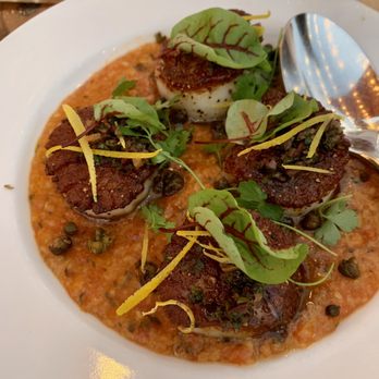 Hippo - griddle'd sea scallops - American Near Me - Los Angeles, California Hippo - griddle'd sea scallops - American Near Me - Los Angeles, California