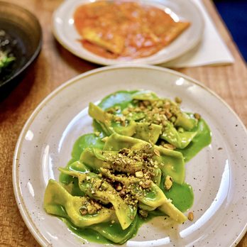 Itria - Food IG: @eat_with_lily | Casoncelli, herbed ricotta, green garlic pesto, pistachio - Italian Near Me - San Francisco, California Itria - Food IG: @eat_with_lily | Casoncelli, herbed ricotta, green garlic pesto, pistachio - Italian Near Me - San Francisco, California