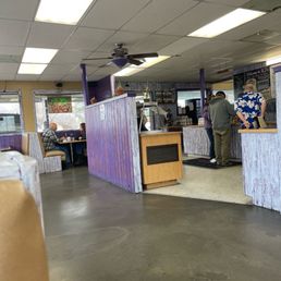 Looking toward the order counter