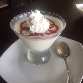 Saffron - Austin - Coconut Pannacotta, light, delicate, satisfying without extreme sweetness! - Indian Near Me - Austin, Texas Saffron - Austin - Coconut Pannacotta, light, delicate, satisfying without extreme sweetness! - Indian Near Me - Austin, Texas