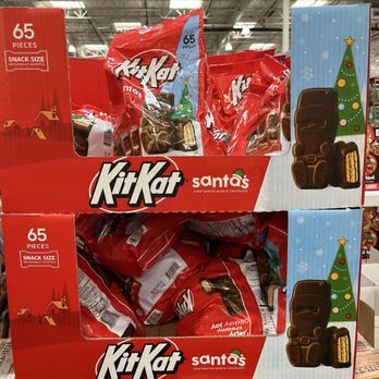 Costco Wholesale - Kit Kat Santa! - Wholesale Stores Near Me - Greensboro, North Carolina