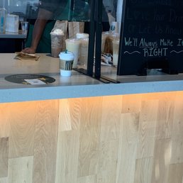 All these drinks sitting behind the counter not being handed out and getting watered down.
