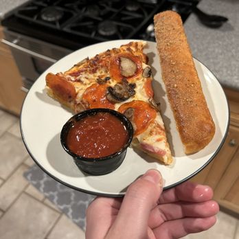 Pizza Hut - Create Your Medium Pizza pepperoni and mushroom - Pizza Near Me - Salt Lake City, Utah