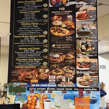 Waffle and Berry - Menu - Waffles Near Me - Honolulu, Hawaii Waffle and Berry - Menu - Waffles Near Me - Honolulu, Hawaii