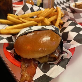 Good Times Cafe - Blue Hawaii Burger - American Near Me - Visalia, California